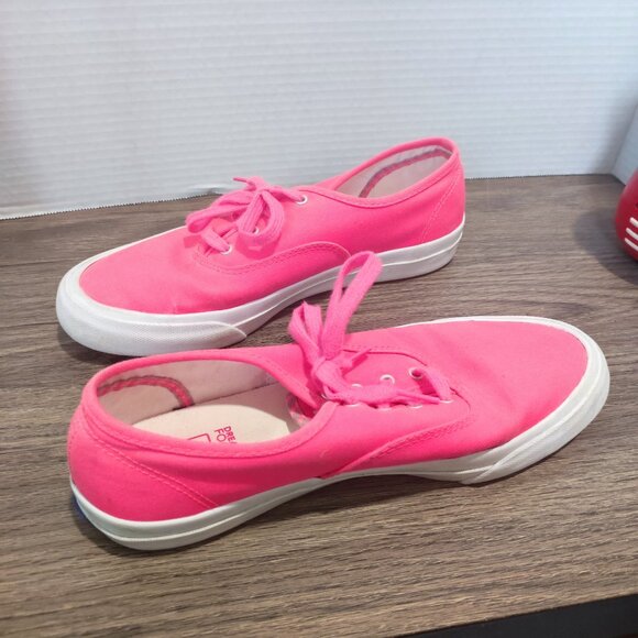 Keds canvas sneakers hot pink women's size 8 - Picture 2 of 10